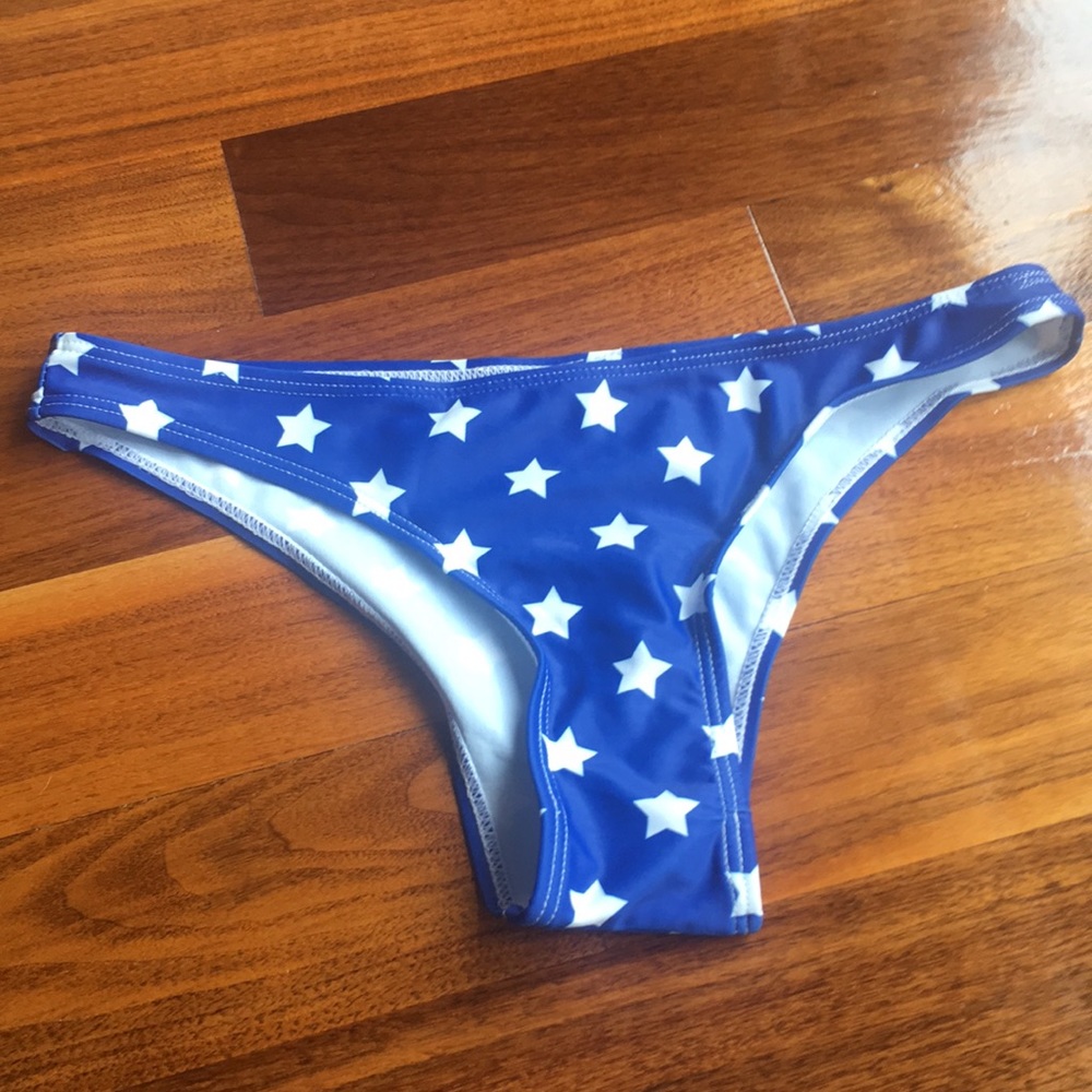 Patriotic bikini bottoms